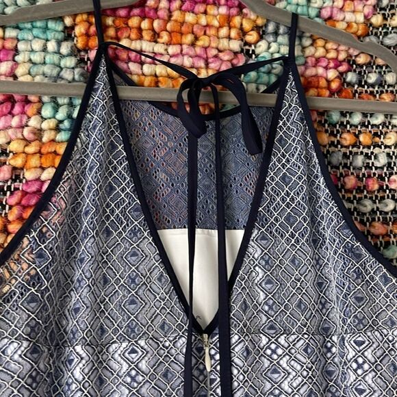 Beautiful blue crochet Antonio Melani with lining. - Picture 8 of 9